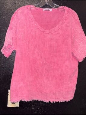 Culture Code Women’s Size Medium Oversized Pink Top